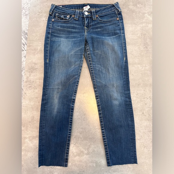 True Religion Denim - True Religion Dark Blue Skinny Jeans Y2K style